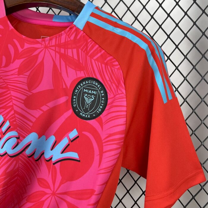 Mens Inter Miami CF 2025/26 Rose red Jersey 3