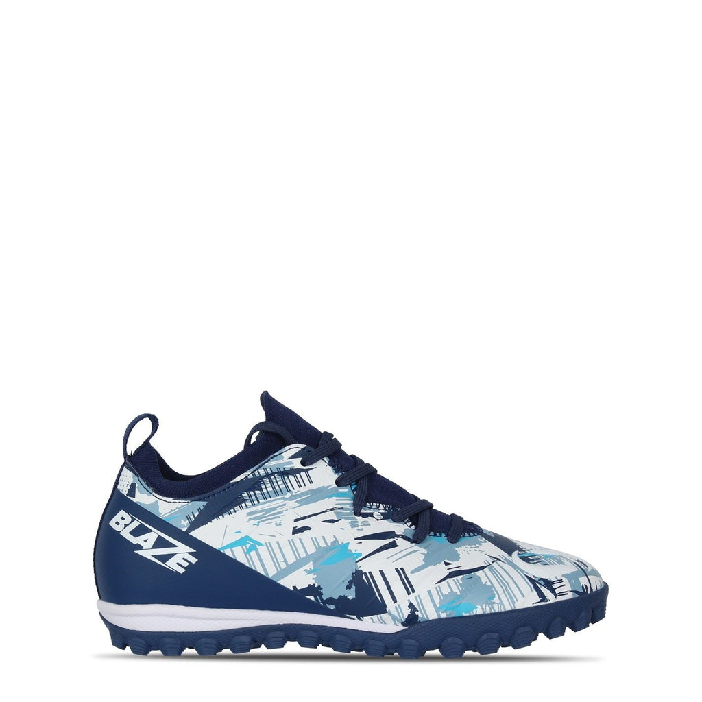 Sondico Blaze Junior Turf Football Boots – Navy/White