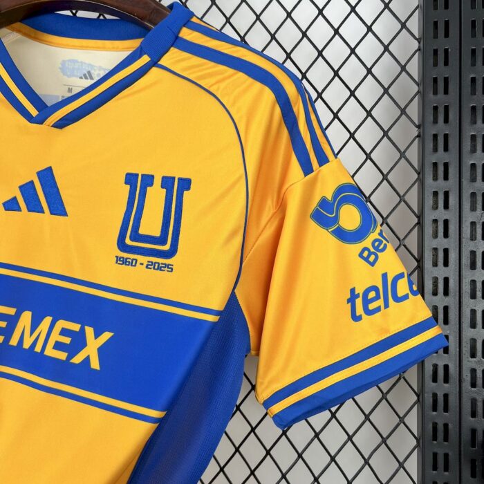 Mens Tigres UANL 2025/26 Home Jersey 3