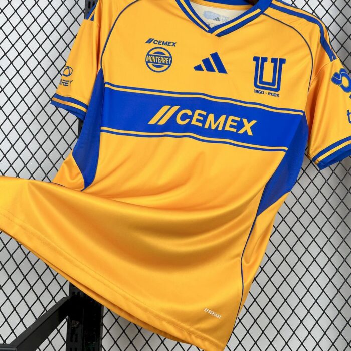 Mens Tigres UANL 2025/26 Home Jersey 2