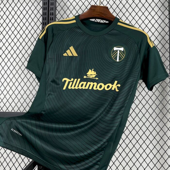 Mens Portland Timbers 2025/26 Home Jersey 4