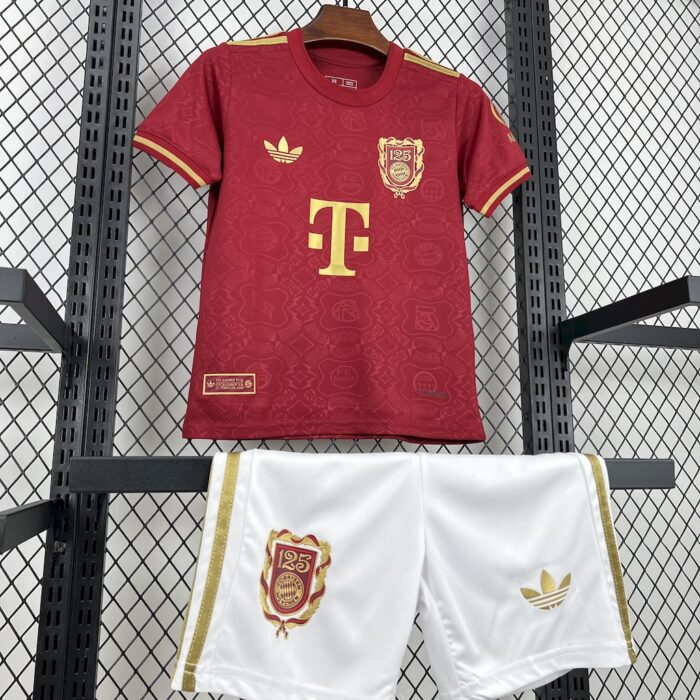 Kids Bayern Munich 2024/25 125 Anniversary Kit 3