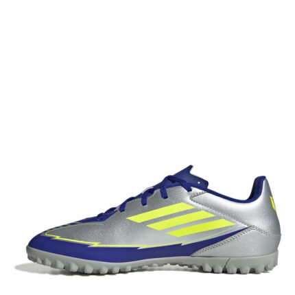 adidas F50 Turf Football Boots – Silver/Blue – view 2