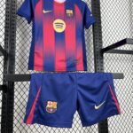 Kids Barcelona 2025/26 Home Kit 3