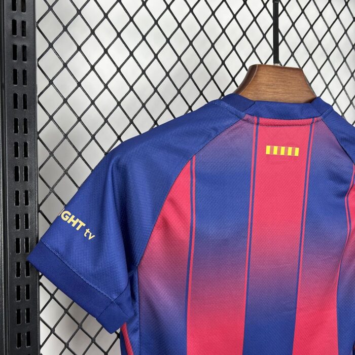 Kids Barcelona 2025/26 Home Kit 2