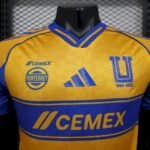Mens Tigres UANL 2025/26 Home Jersey Player Version 4
