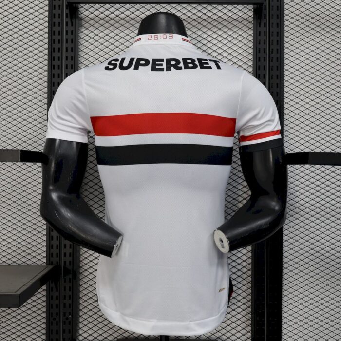 Mens Sao Paulo 2025/26 Home Jersey Player Version 1