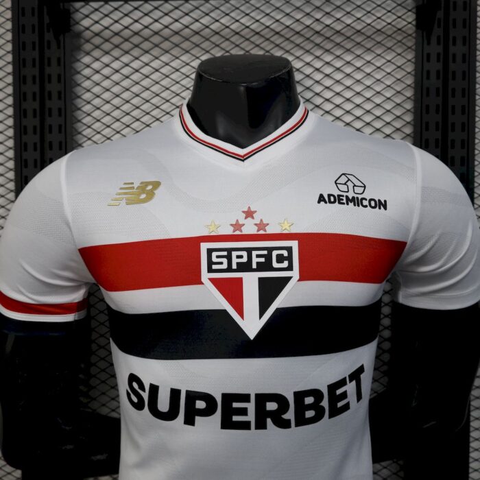 Mens Sao Paulo 2025/26 Home Jersey Player Version 2
