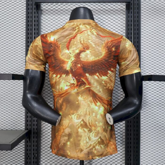 Mens Real Madrid 2025/26 Nezha Phoenix Version Jersey Player Version 1