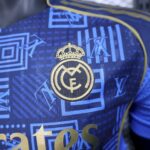 Mens Real Madrid 2025/26 Louis Vuitton Joint Edition Jersey Player Version 4