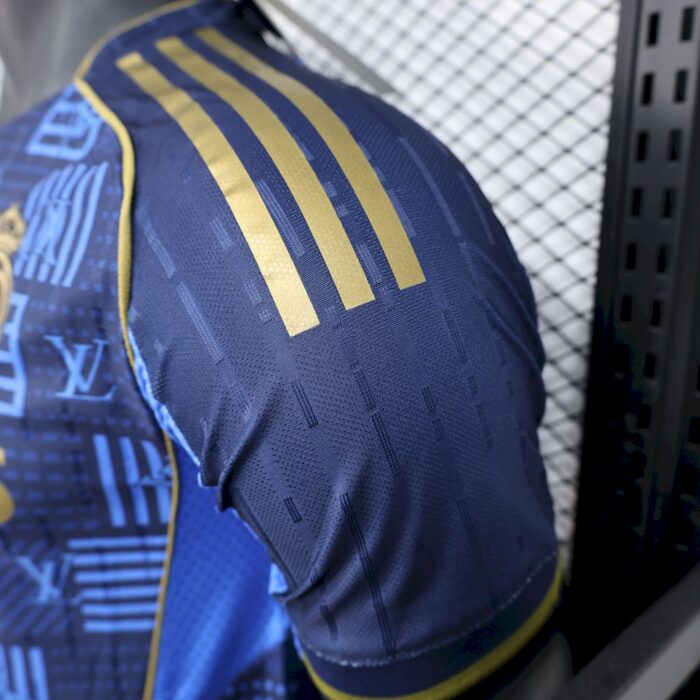 Mens Real Madrid 2025/26 Louis Vuitton Joint Edition Jersey Player Version 3