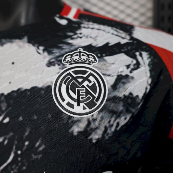 Mens Real Madrid 2025/26 Ink painting version Jersey Player Version 4