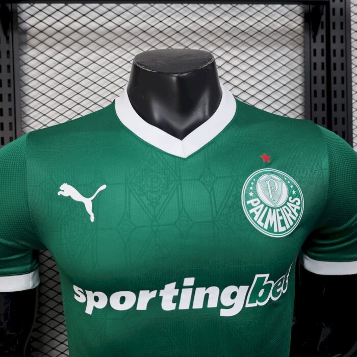 Mens Palmeiras 2025/26 Home Jersey Player Version 3