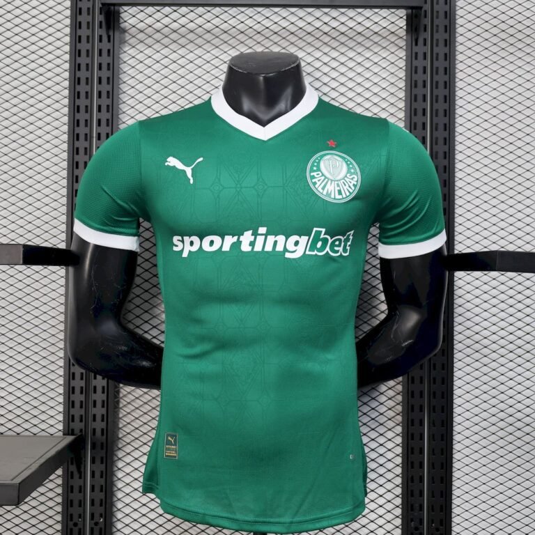 Mens Palmeiras 2025/26 Home Jersey Player Version