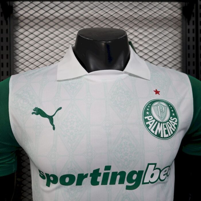 Mens Palmeiras 2025/26 Away Jersey Player Version 4