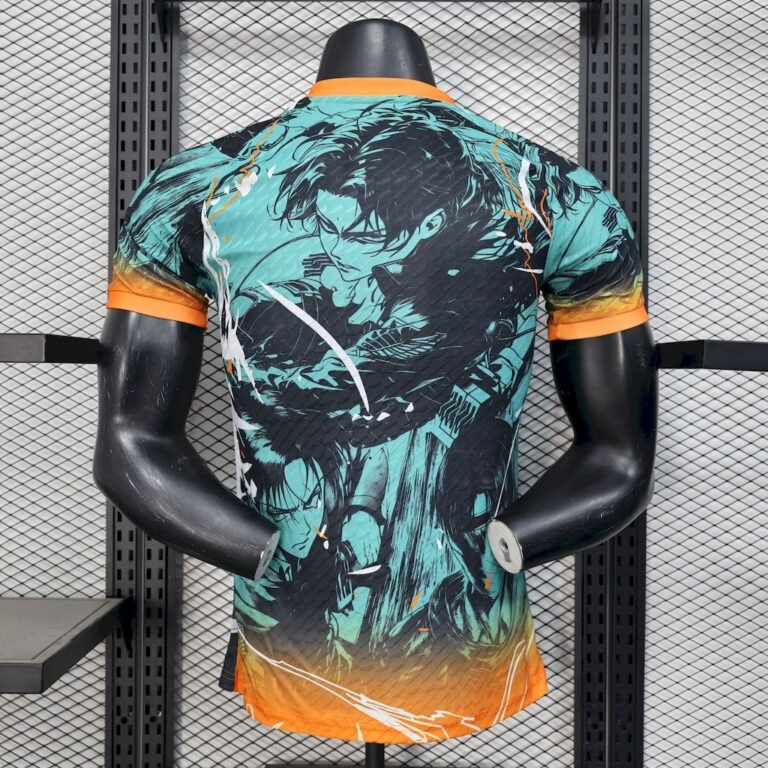 Mens Japan 2025/26 リヴァイ·アッカーマン Jersey Player Version 1