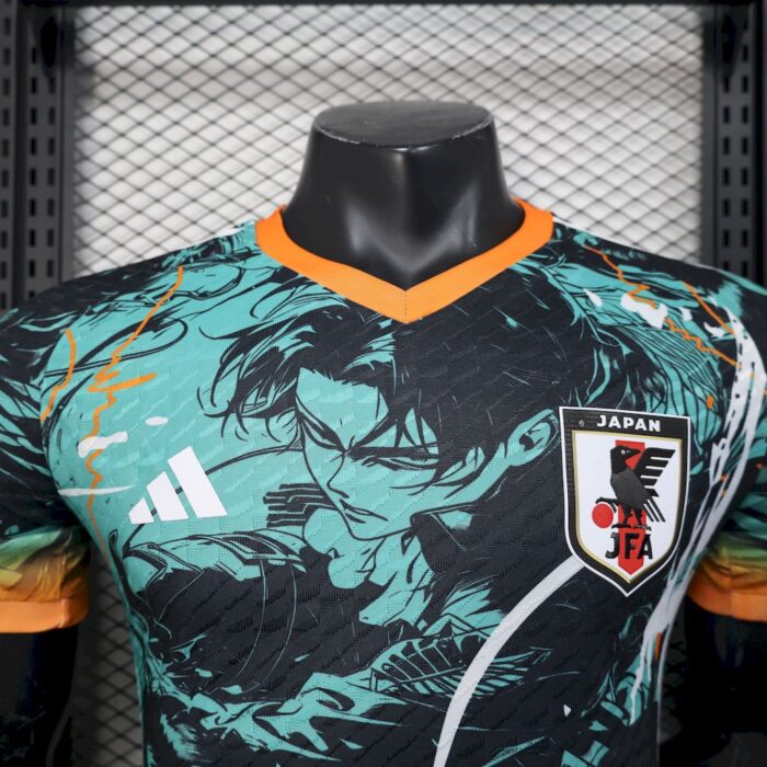 Mens Japan 2025/26 リヴァイ·アッカーマン Jersey Player Version 4