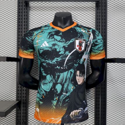Mens Japan 2025/26 リヴァイ·アッカーマン Jersey Player Version