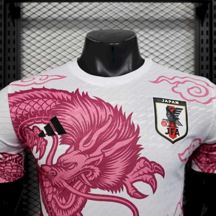 Mens Japan 2025/26 Pink Dragon Edition Jersey Player Version 4