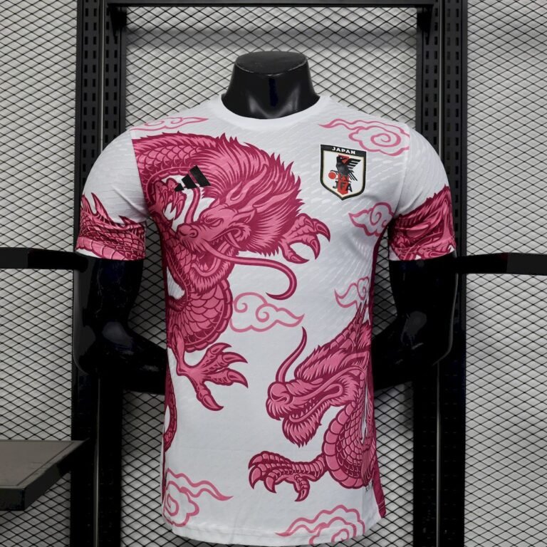 Mens Japan 2025/26 Pink Dragon Edition Jersey Player Version