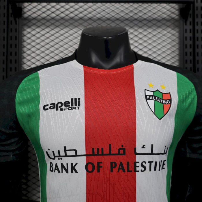Mens CD Palestino 2025/26 Home Jersey Player Version 4