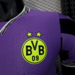 Mens Borussia Dortmund 2025/26 Goalkeeper Jersey Player Version 2