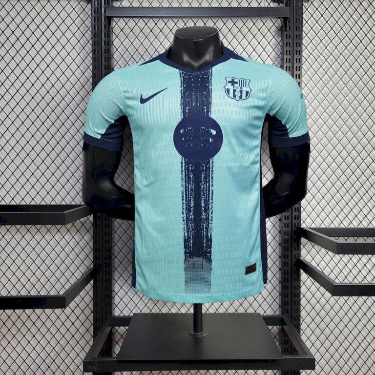 Mens Barcelona 2025/26 Pre-Match Jersey Player Version