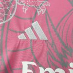 Mens Real Madrid 2025/26 Pink Dragon Jersey 4