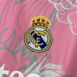 Mens Real Madrid 2025/26 Pink Dragon Jersey 3