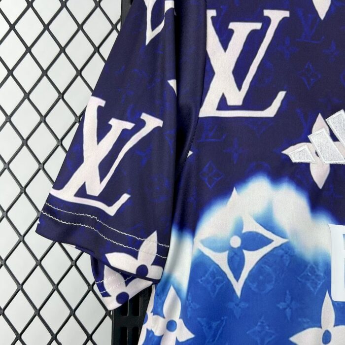 Mens Real Madrid 2025/26 Louis Vuitton Joint Edition Jersey 5