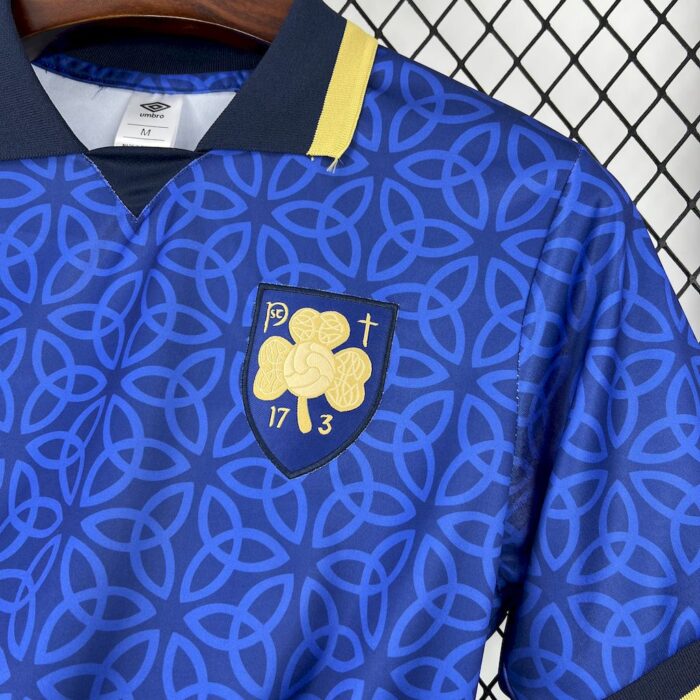 Mens Ireland 2025/26 St. Patrick’s Day Blue Jersey 3