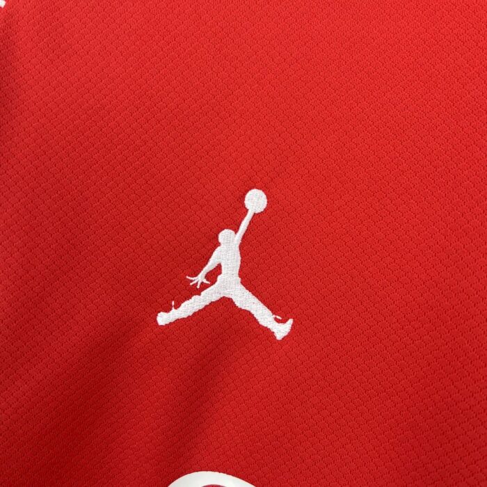 Mens Paris Saint-Germain 2024/25 Fourth Red Jersey 6