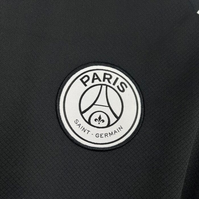 Mens Paris Saint-Germain 2024/25 Fourth Black Jersey 5