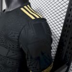 Mens Mexico 2025/26 Gold- Black Jersey Player Version 4