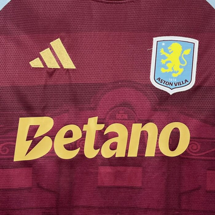 Mens Aston Villa 2025/26 Home Jersey 6