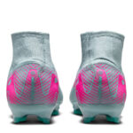 Nike Zoom Mercurial Superfly 10 Firm Ground Football Boots – Grey/Pink – view 5