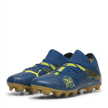 Puma Future 7 Firm Ground Football Boots – Blue/Yllw/Gold