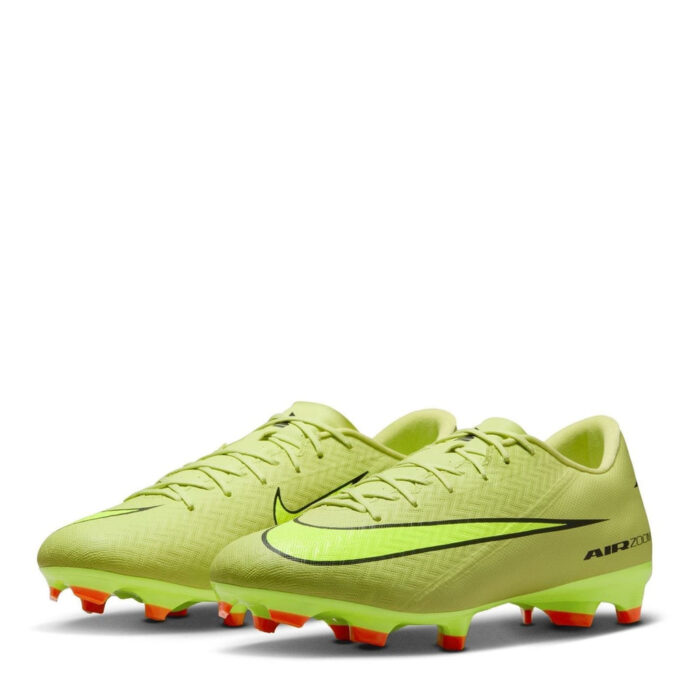 Nike Zoom Mercurial Vapor 16 Firm Ground Football Boots – Volt/Crimson – view 4