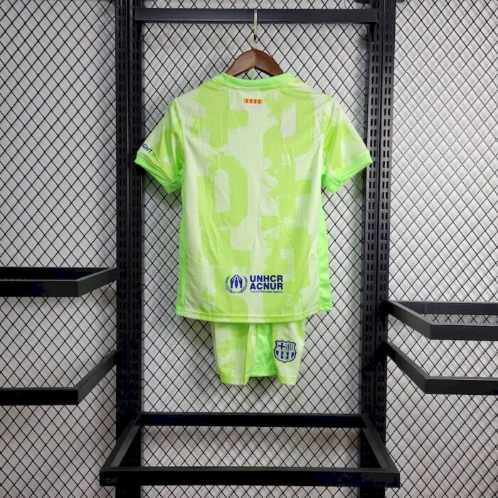 Kids Barcelona 2024/25 Third Kit 1
