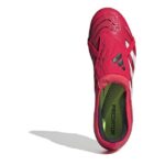 adidas Predator Firm Ground Football Boots – Red/White - Image 5