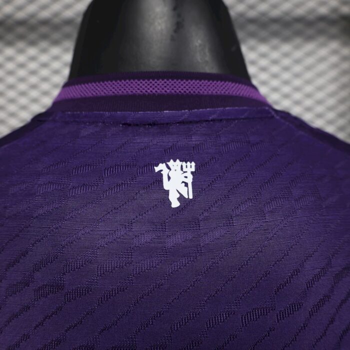 Mens Manchester United 2025/26 Purple Jersey Player Version 2