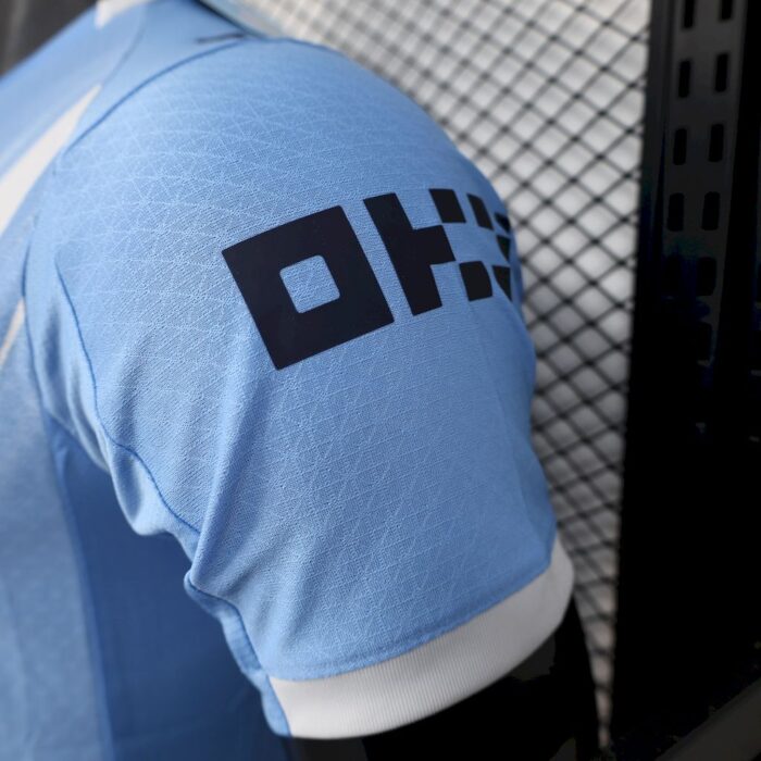 Mens Manchester City 2025/26 Home Jersey Player Version 3