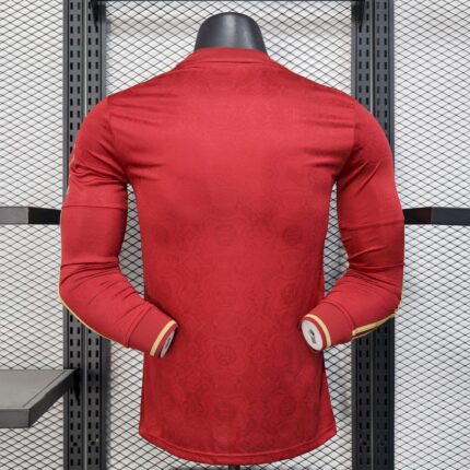 Mens Bayern Munich 2024/25 125 Anniversary Long Sleeve Jersey Player Version 1