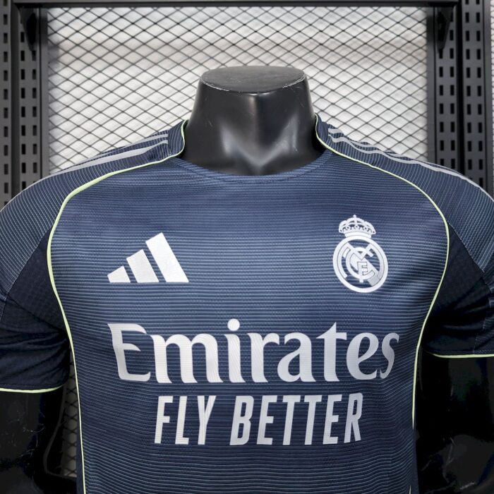 Mens Real Madrid 2025/26 Away Jersey Player Version 2