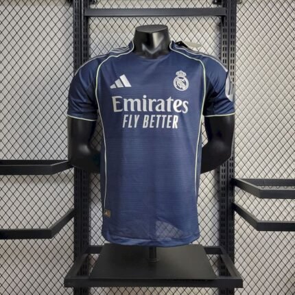 Mens Real Madrid 2025/26 Away Jersey Player Version