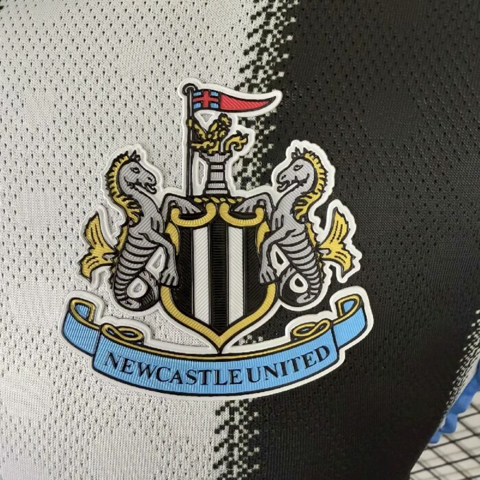 Mens Newcastle United 2025/26 Home Jersey Player Version 3