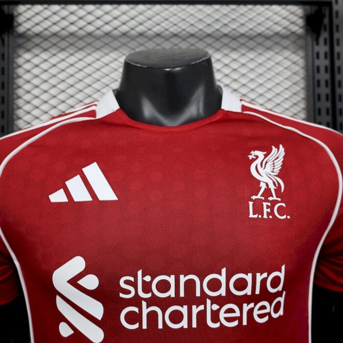 Mens Liverpool 2025/26 Home Jersey Player Version 2