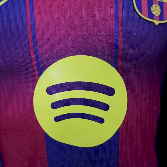 Mens Barcelona 2025/26 Home Jersey Player Version 5