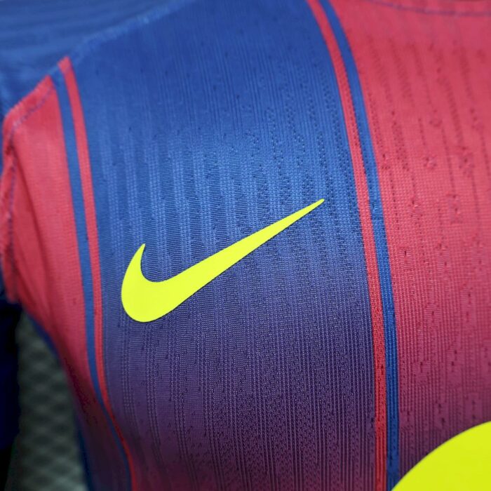 Mens Barcelona 2025/26 Home Jersey Player Version 7