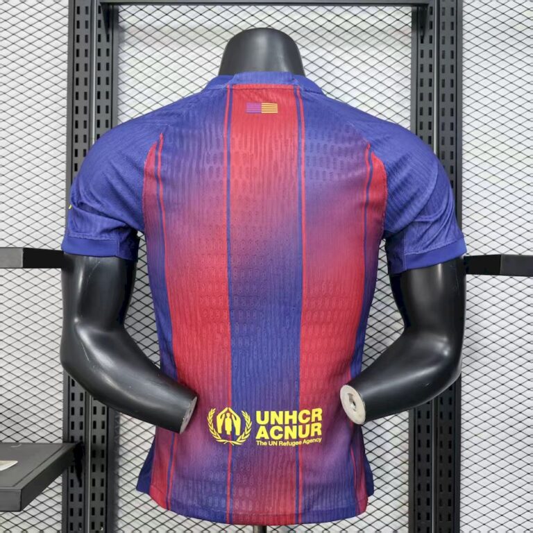 Mens Barcelona 2025/26 Home Jersey Player Version 1